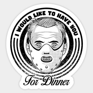 For dinner Sticker